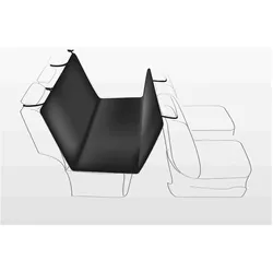 Trixie Auto-Schondecke 140x145cm schwarz/braun (Hund, Reflektoren), Tiertransport