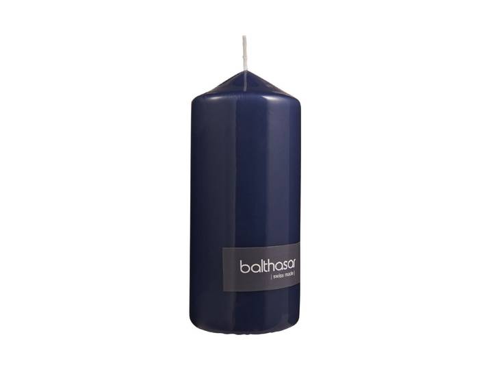 Zylinderkerze Dark Blue