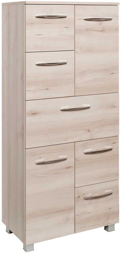 Pharao24.de Badezimmer Hochschrank in Buche 60 cm