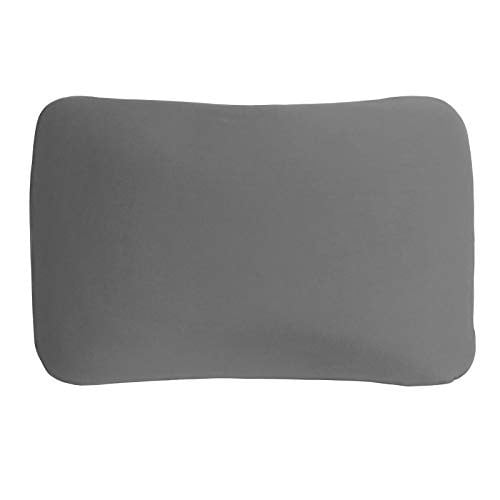 Edda Lux Hoes voor Tempur Symphony S, M, L hoofdkussen, 63 x 43 cm, 100% katoen, Leisteen