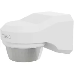 Orbis, Bewegungsmelder, Zeitschalttechnik OB137912 Wand Bewegungsmelder 200 ° Weiss IP55