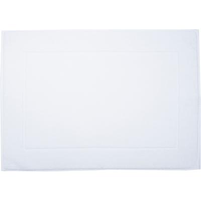 Badematte FRAMSOHN FROTTIER "Uni Basic Hotelmatte" Gr. 4, weiß, H:11mm, Baumwolle, Badematten, Badematte, große Farbpalette, Hergestellt in Österreich, Badezimmerteppich