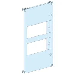 Schneider Electric LVS03723 PrismaSeT-P, Frontplatte, 3x 72x72mm + 2x 96x96mm Ausschnitte,Breite=400mm,Höhe=13Module