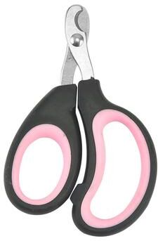Multicon Wholesale Hub Cat Nail Clippers For Indoor Cats, Cats And Dogs Pets Nail Clippers, Rabbit Trimmers With Safety Guard black pink
