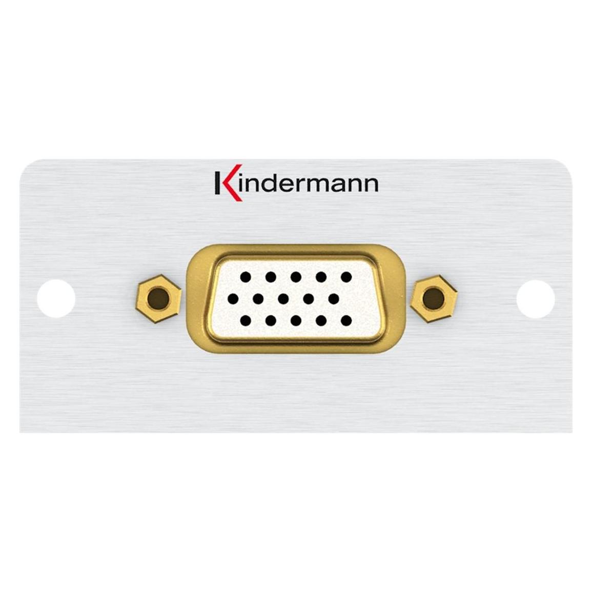 Kindermann Konnect 50 alu - Modulares Faceplate-Snap-In (7444000901)