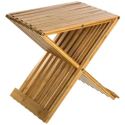 5Five, Hocker, Składany stołek bambusowy (32 x 40 x 45 cm)