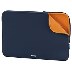 Hama Neoprene Laptop-Sleeve bis 14.1 Zoll, Blau
