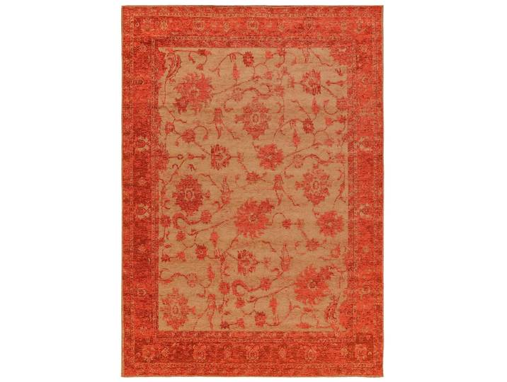 Tapis tissé à plat rouge 160x235