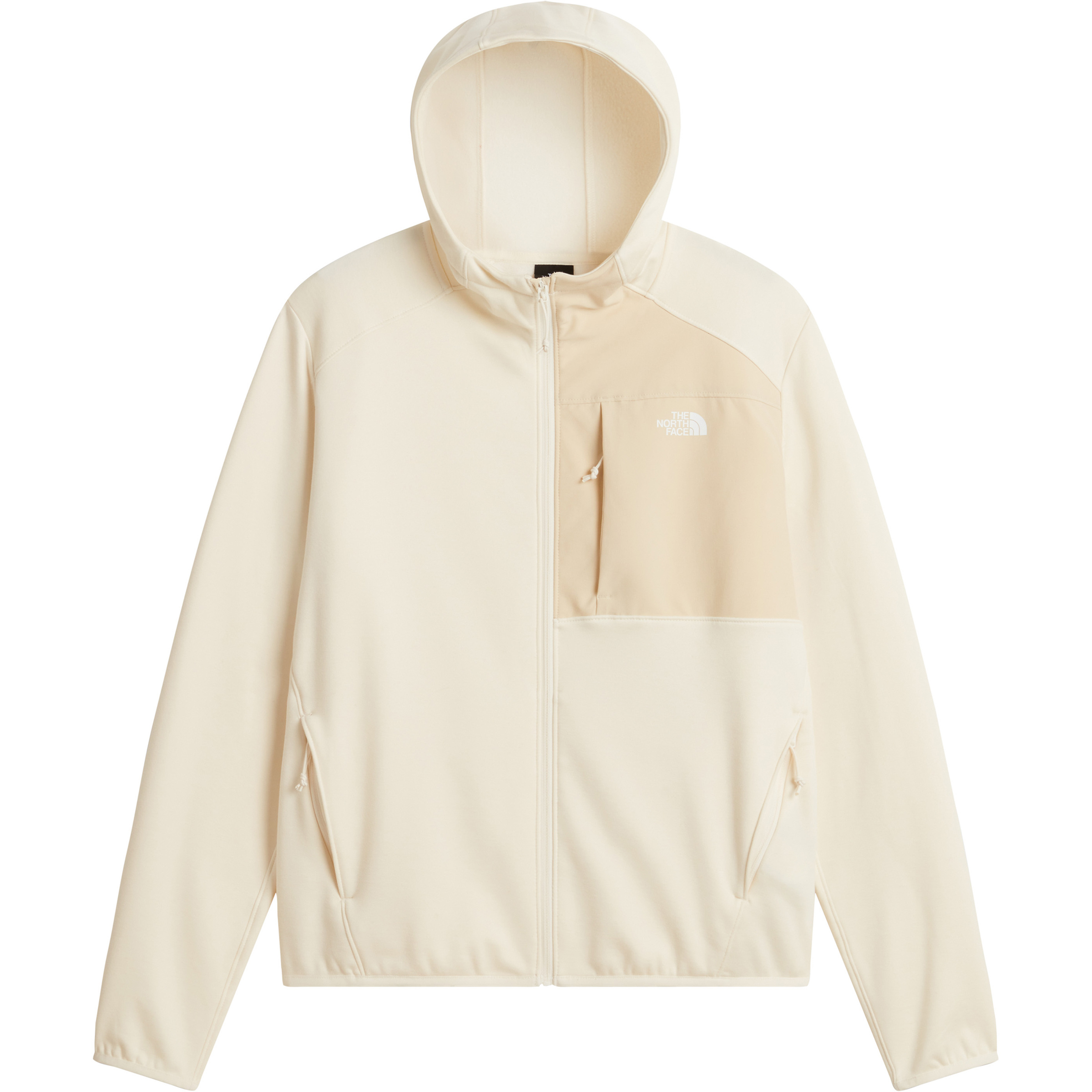 The North Face Performance Fleece Damen Fleecejacke weiss Größe L Trekking Elastisch