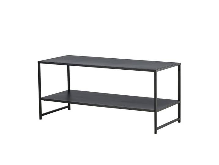 Venture Home Couchtisch Staal, schmaler Industrial-Couchtisch, 102 × 45 cm, Sofatisch, Stahl pulverbeschichtet, schlank, modern, urban