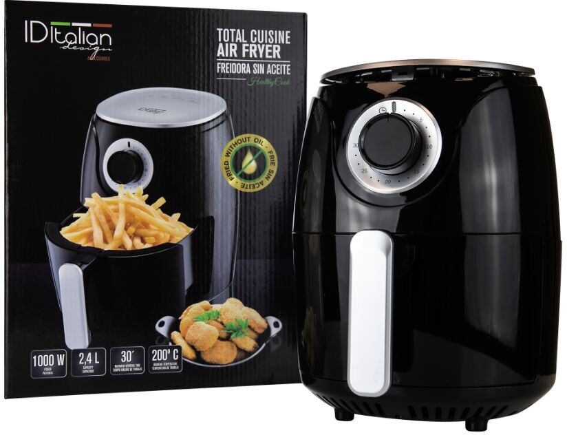 Italian Design Total Cuisine frytkownica beztłuszczowa   czarny - Refurbished