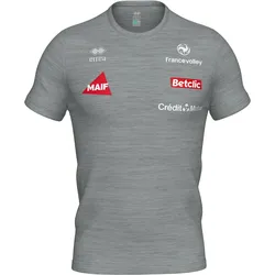 Errea, Unisex, Sportshirt, Frankreich Trikot Coven 2025/26 (S), Grau, S