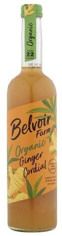 Belvoir Farm Sirope orgánico Ginger Beer .