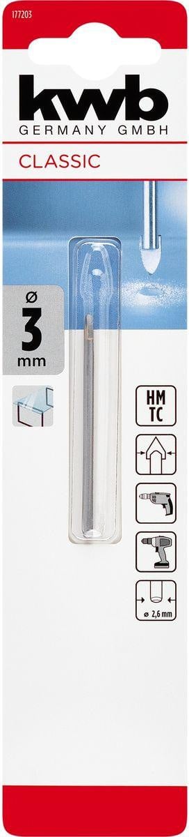 KWB Glasboor 3mm