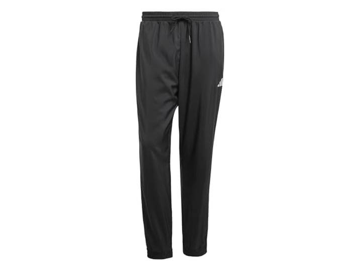 adidas Herren Essentials Small Logo Stanford Elasticated Pants, Black/White, M