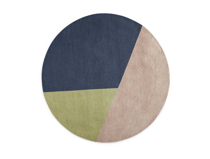 Northern Row Teppich rund Ø200cm Trio