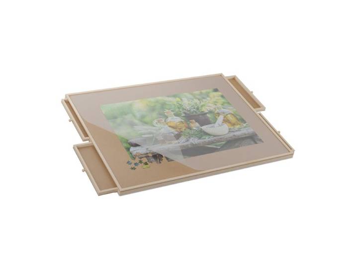Relaxdays Kantelbare en draaibare puzzeltafel