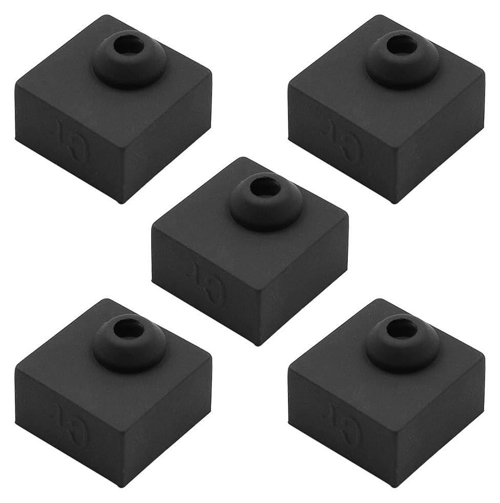 Dripio 5-delige set siliconen beschermhoezen voor verwarmingsblokken, geschikt voor MK7/8/9 hotends
