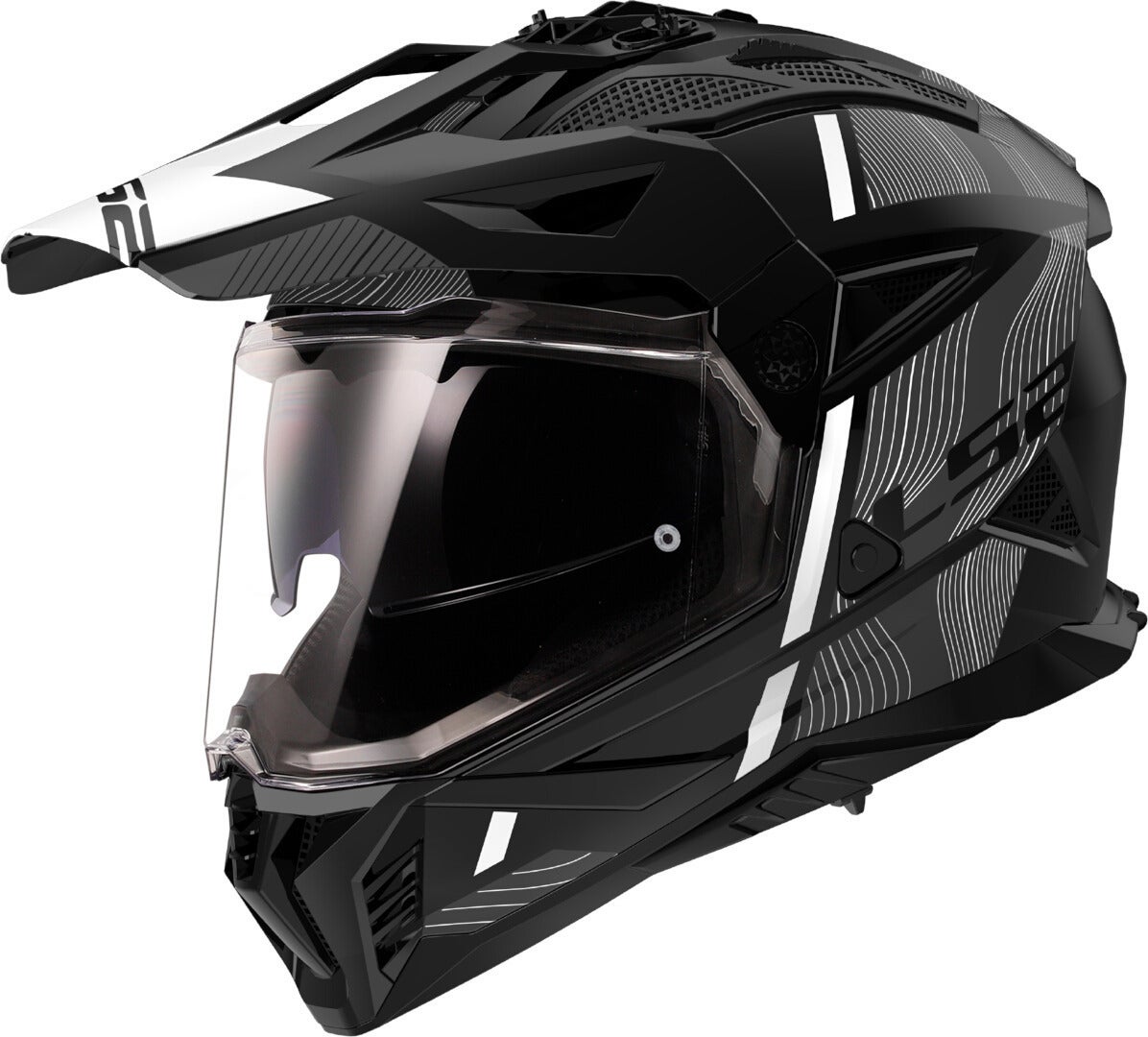 LS2 MX702 Pioneer II Hill Motocross Helm 467022211XL