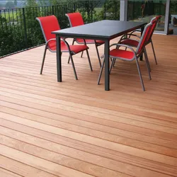 OSMO Terrassendiele Bangkirai glatt / glatt  PREMIUM KD - 25x145, 3050 mm