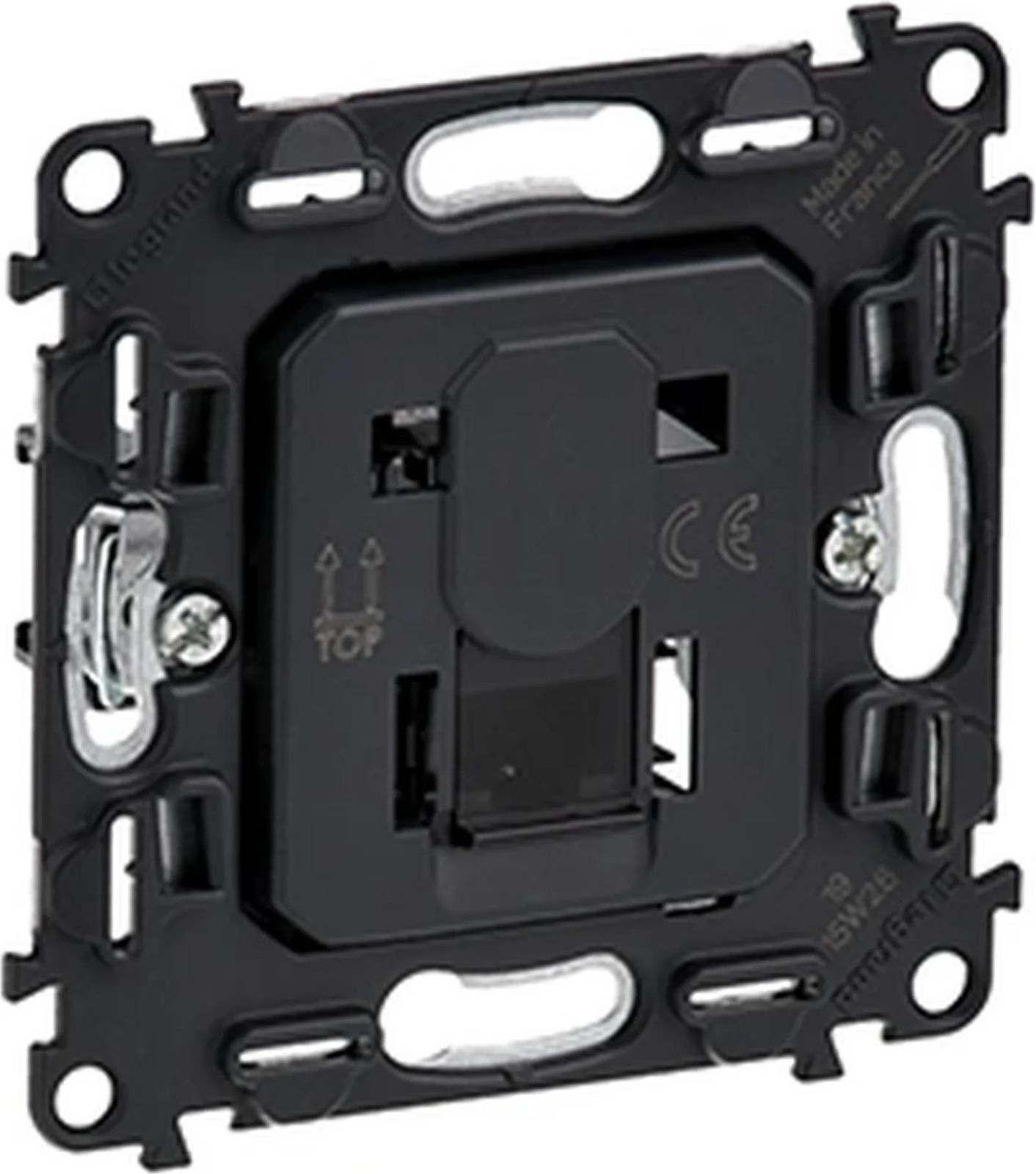 Legrand datadoos VALENA Life/Allure, 1x RJ45, Cat. 6A STP, afgeschermd, wit