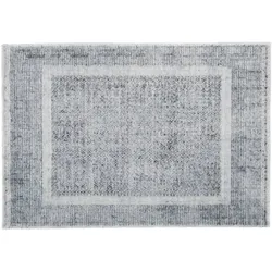 Barbara Becker Fußmatte b.b Square Shiny Silver 50 x 70 cm