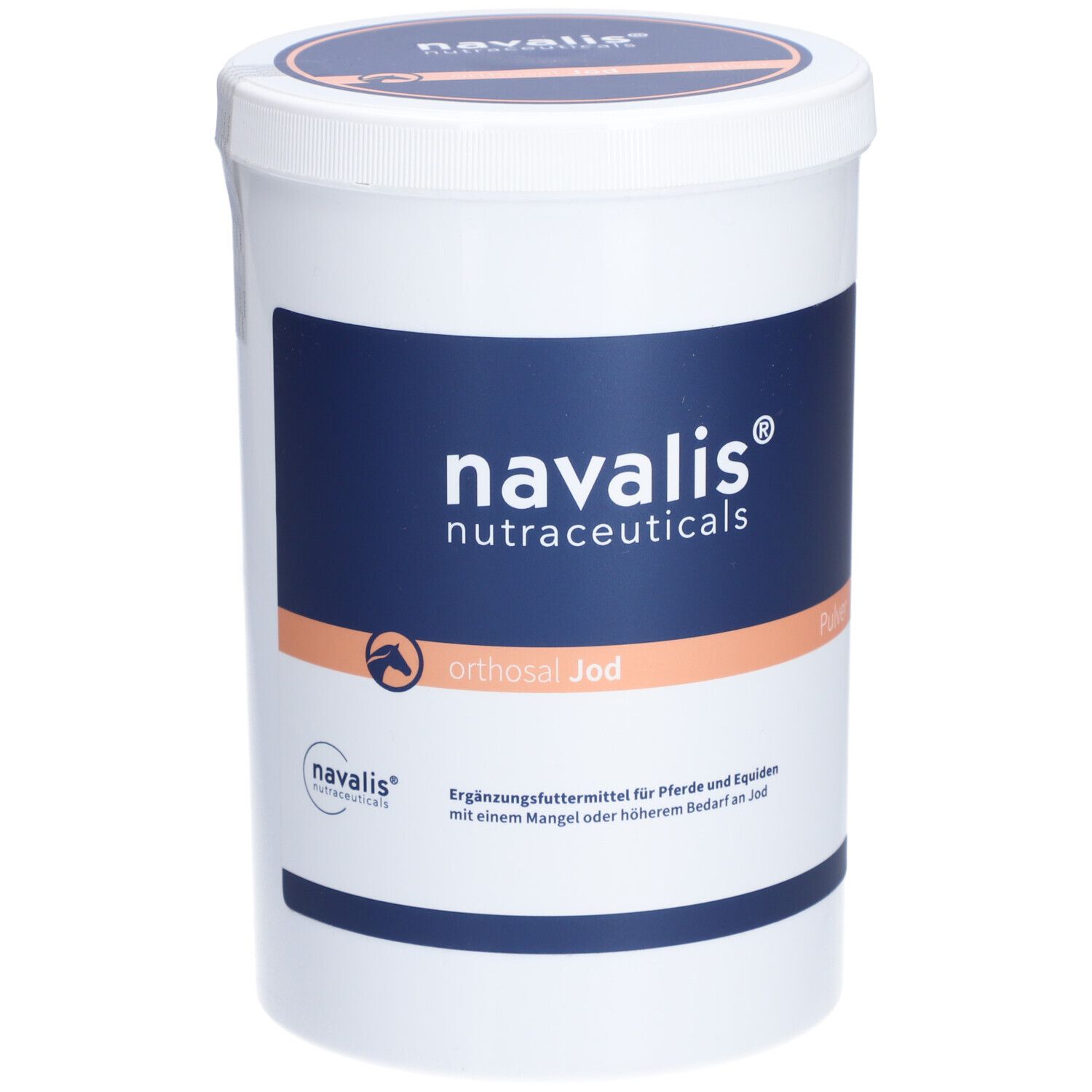 Navalis orthosal Jod Pulver f.Pferde 1000 g