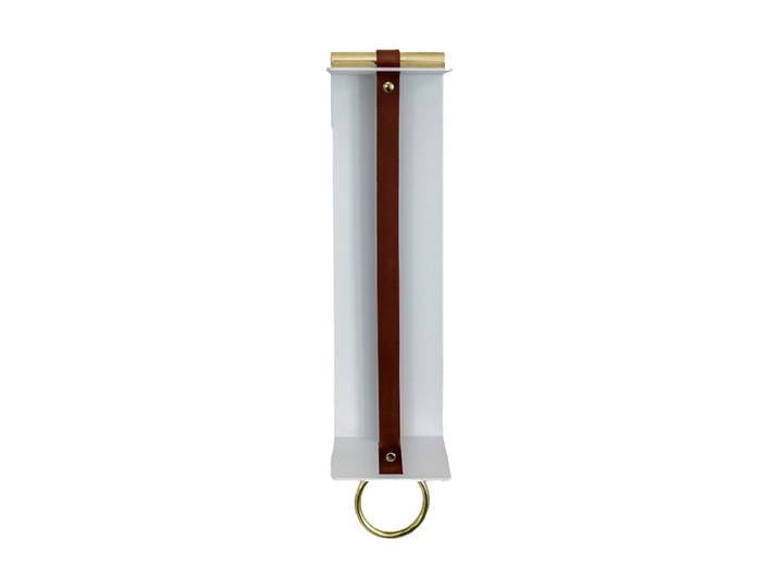 KLONG Étagère murale Strapp 10x33 cm White