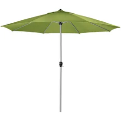Doppler Sonnenschirm / Kurbelschirm "Active Kurbel 380",fresh green,Ø 380 cm