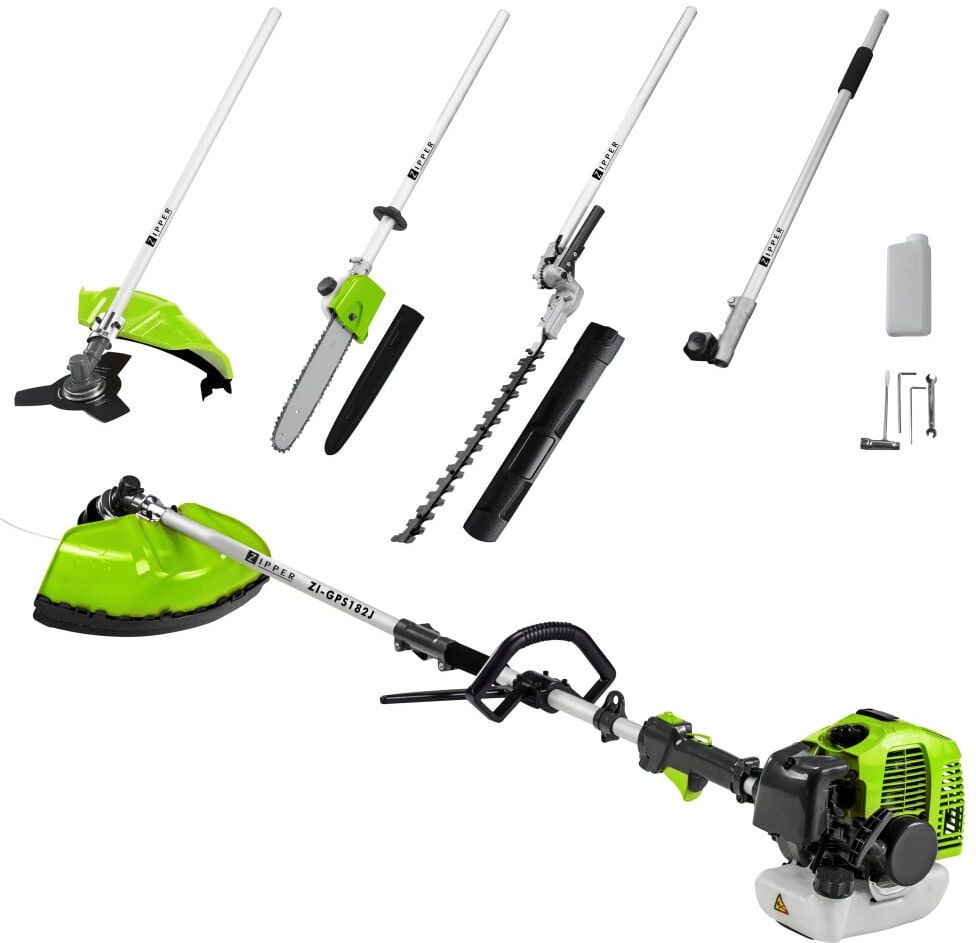 Zipper 4 in 1 Benzin-Gartenpflege-Set ZI-GPS182J