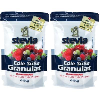 Stevia Edle Süße Granulat 2x 2x150 g