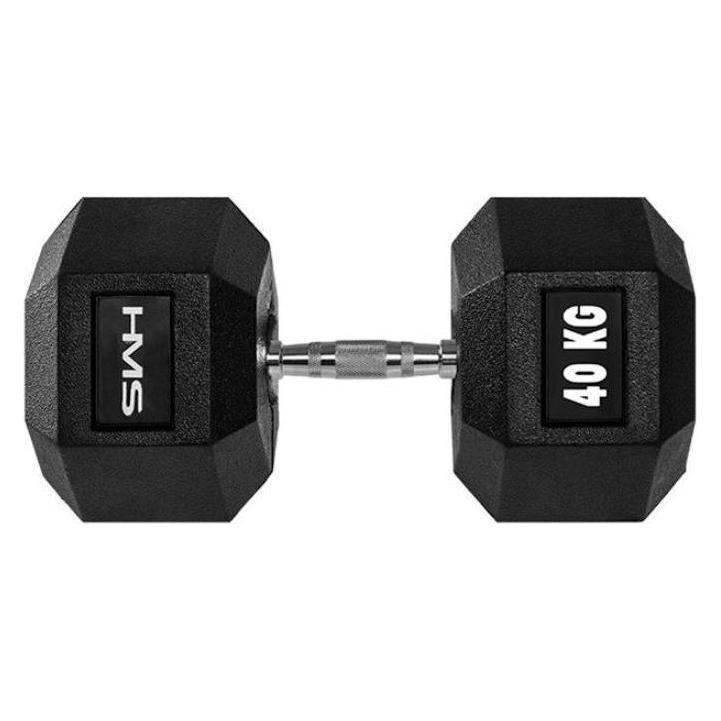 HMS Kurzhantel 40 kg HEX-PRO 40 (1 x 40 kg) (17-66-127)