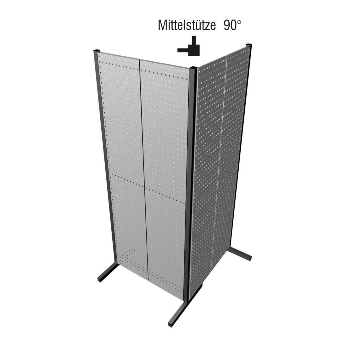 Kappes Mittelstütze 90° anthrazitgrau (7281.00.9508)