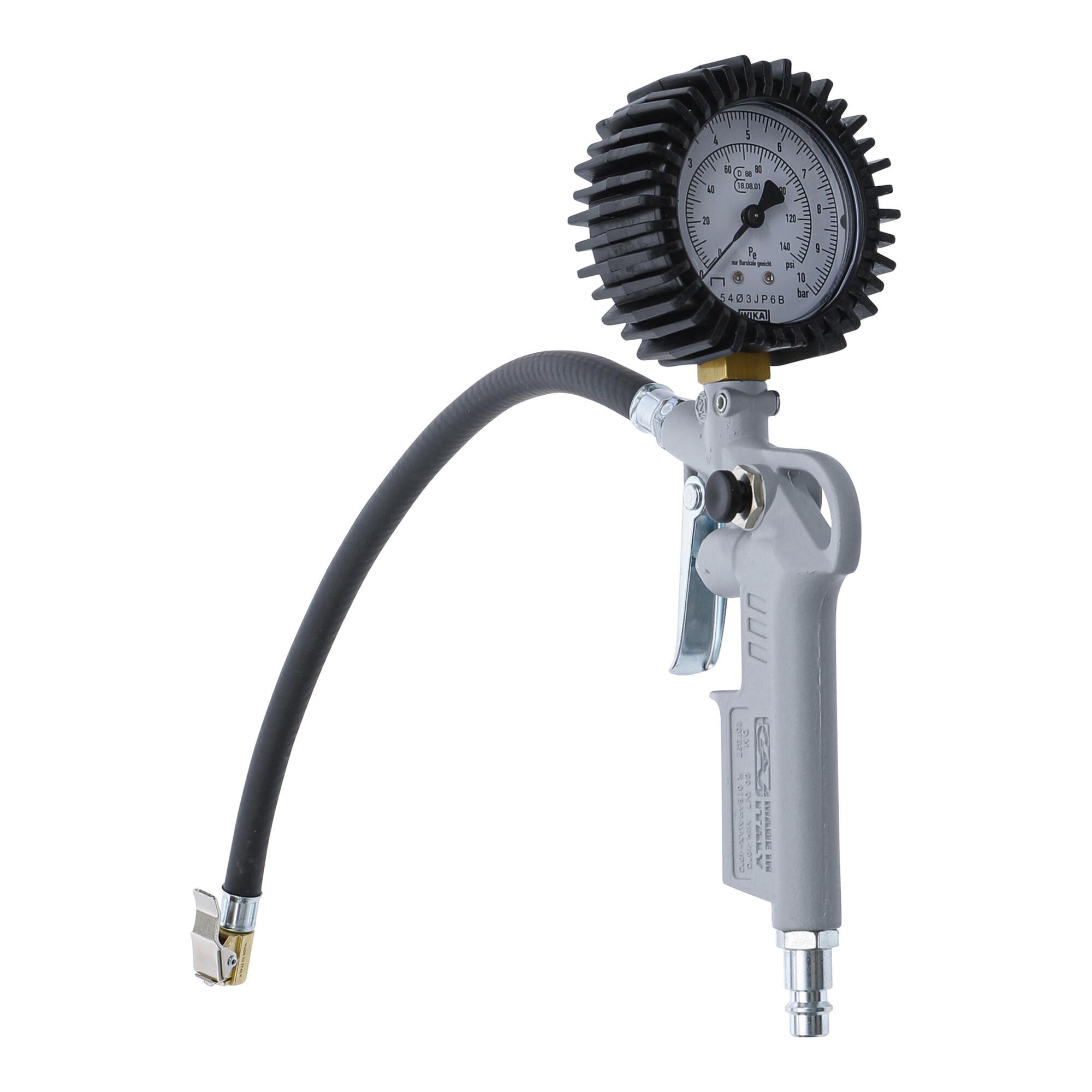 BGS Druckluft-Reifenfüllpistole geeicht 0 - 10 bar ; BGS technic (55400)