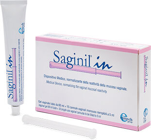 Epitech Saginil In Cannule Vaginali 60 g + 10 Cannule