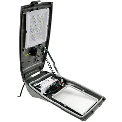 Tracon, Fassadenbeleuchtung, LED Strassenleuchte mit Glasplatte (3300 lm)