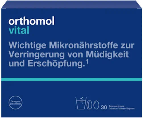 Alle Marken und mehr Orthomol Orthomol Vital Orange Granulat+Tabletten+Kapseln (30 Stück)