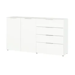 Primo Sideboard  Levi ¦ weiß ¦ Maße (cm): B: 184 H: 102 T: 42.0