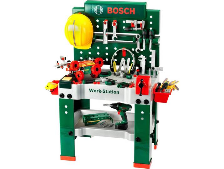 Klein Spielwerkbank BOSCH Werkbank No.1 2016, mit Sound, Made in Germany