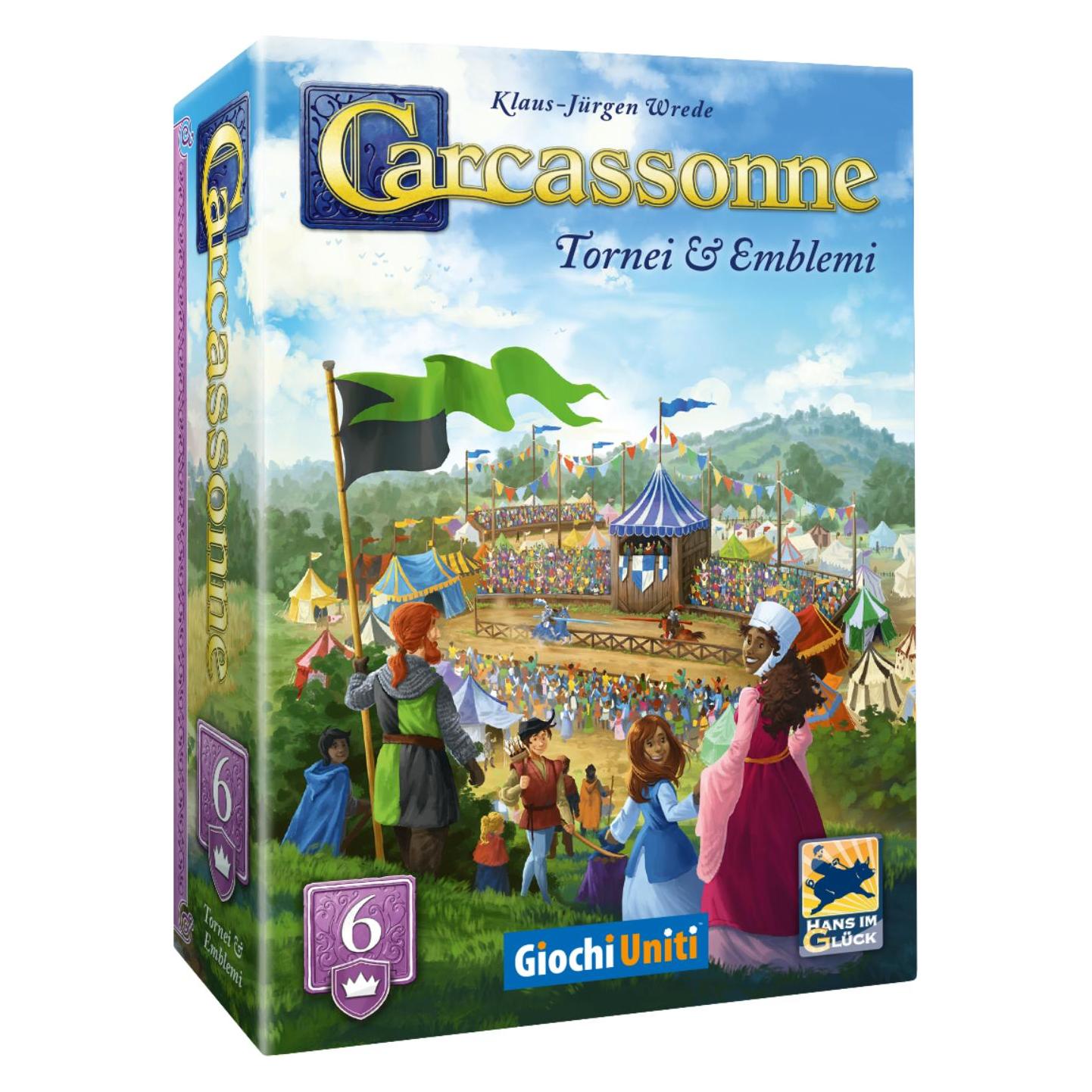 Giochi uniti Carcassonne Revival: Tornei E Emblemi 6 (Italienisch) (62906003)