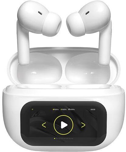 Puro Auriculares True Wireless Bluetooth com Ecrã  Touch - Branco
