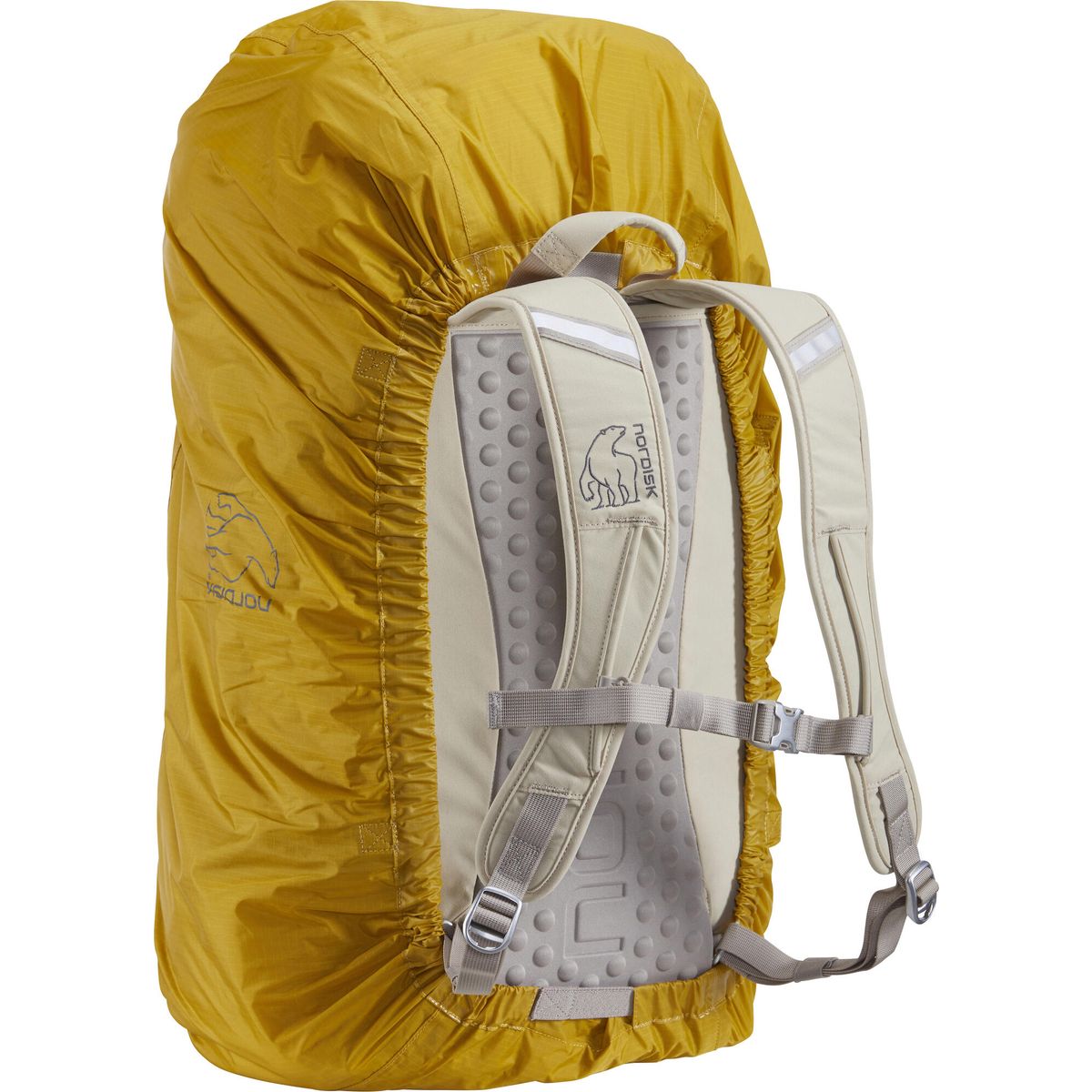 Nordisk Yggdrasil Backpack Raincover mustard yellow 148098
