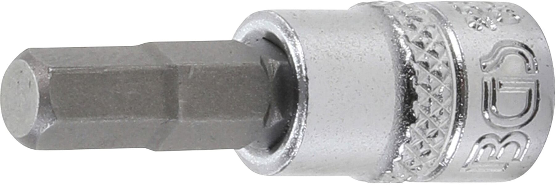 BGS Bit-Einsatz Antrieb Innenvierkant 6,3 mm Innensechskant 6 mm ; BGS technic (2500)
