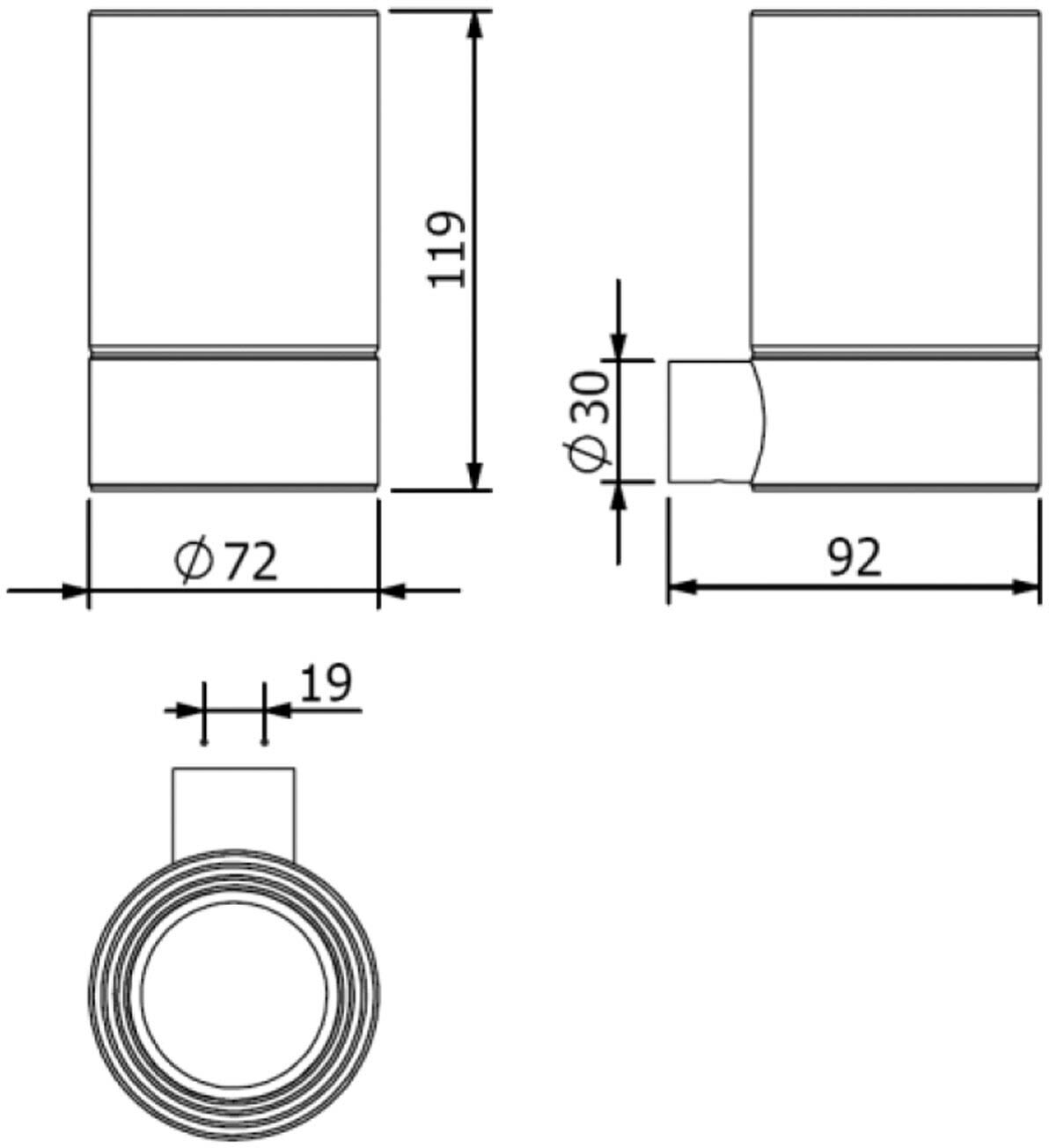 Kludi VELA R Glashalter