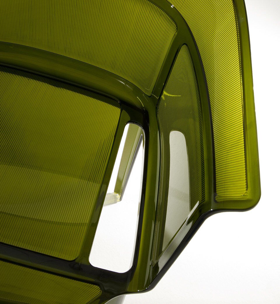 Kartell Papyrus Sessel (braun fumé transparent) braun fumé transparent