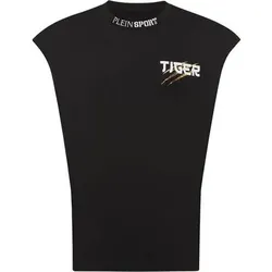 PLEIN SPORT Tanktop TIGER, Größe XS in Schwarz 0294