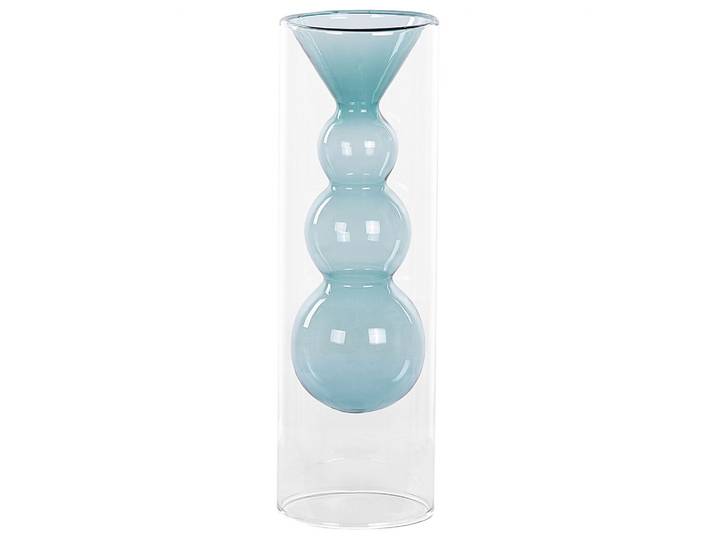 BLUMENVASE Glas transparent Kalochi