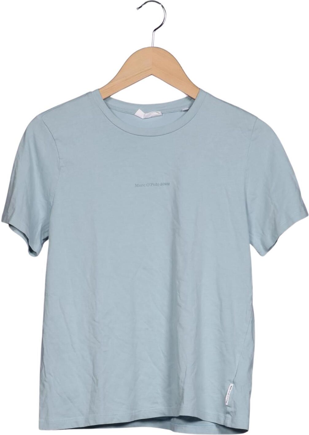 Marc O' Polo T-Shirt, Hellblau, Gr. S, Baumwolle - Second Hand
