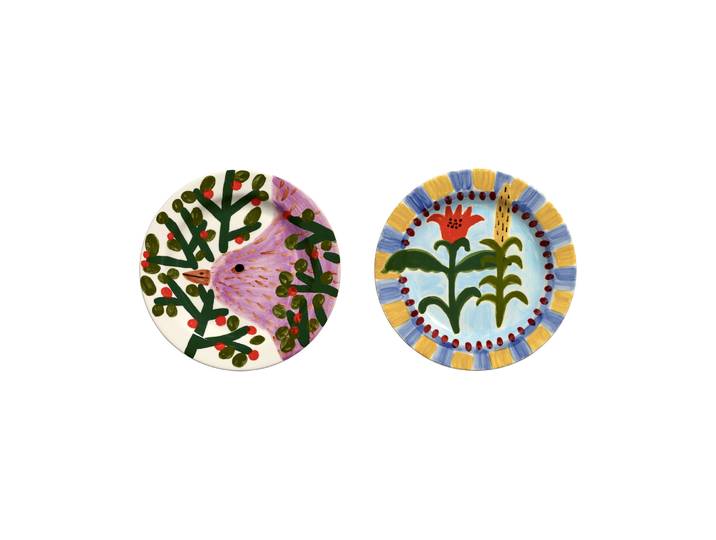 Serax - Assiette Santiago De Borja - Multicolore - Grès - Designer Shurleey