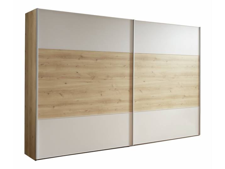 Rottmann Schwebetürenschrank 2-türig PORTLAND, eiche, Holznachbildung